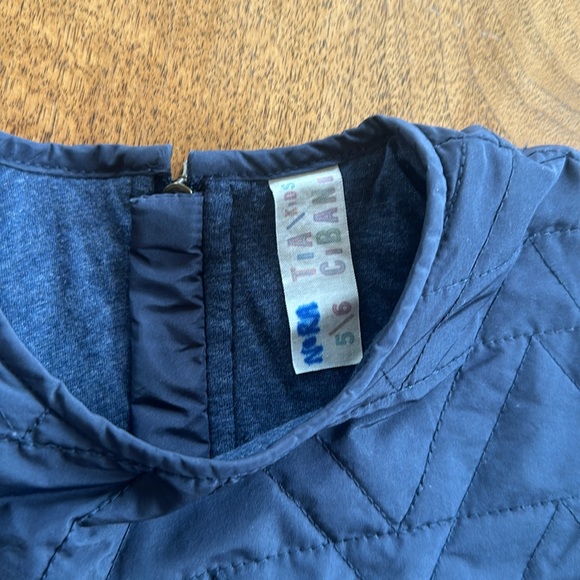 TiA CiBANi Kids Quilted Pull Over Coat - Picture 5 of 6